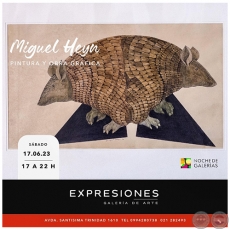 Artista: Miguel Heyn -  Pintura y Obra Grfica - Sbado, 17 de Junio de 2023